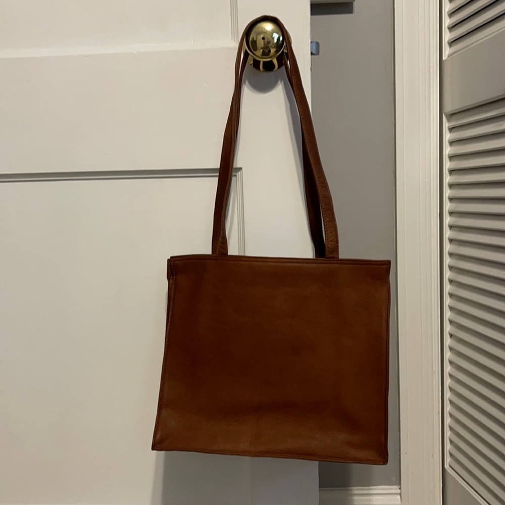 Genuine leather bag.